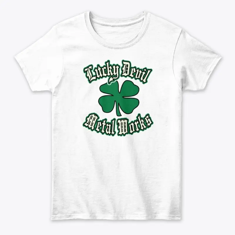 Lucky Devil Metal Works Clover shirts